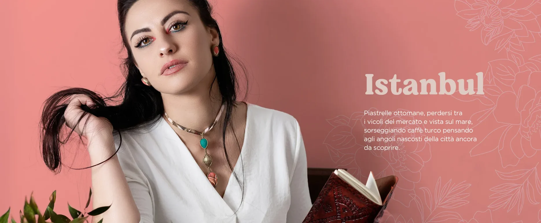 Once Upon a Tile Campaign for Flow-ers Jewelry