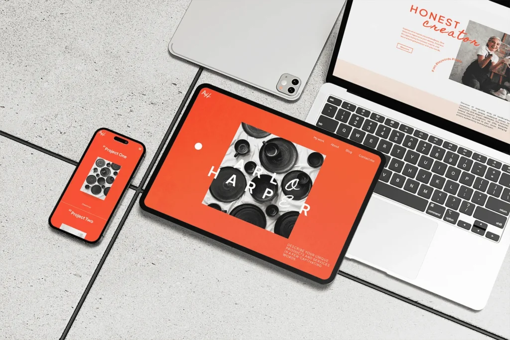 Web Design Template One Week Web
